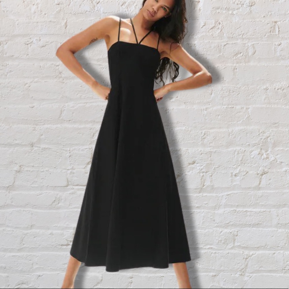 💜NWT ZARA LINEN BLEND DRESS SS21